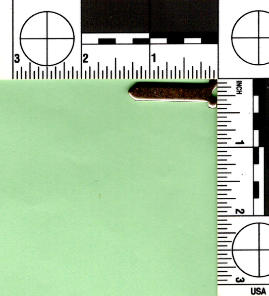 Medeco SFIC cylinder tailpiece for rim and mortise locks, connecting the key cylinder to the lock's internal mechanisms.