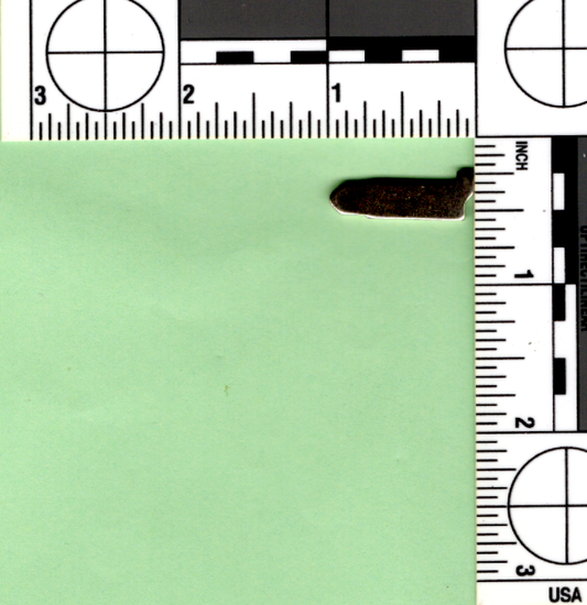 Medeco SFIC cylinder tailpiece for rim and mortise locks, connecting the key cylinder to the lock's internal mechanisms.