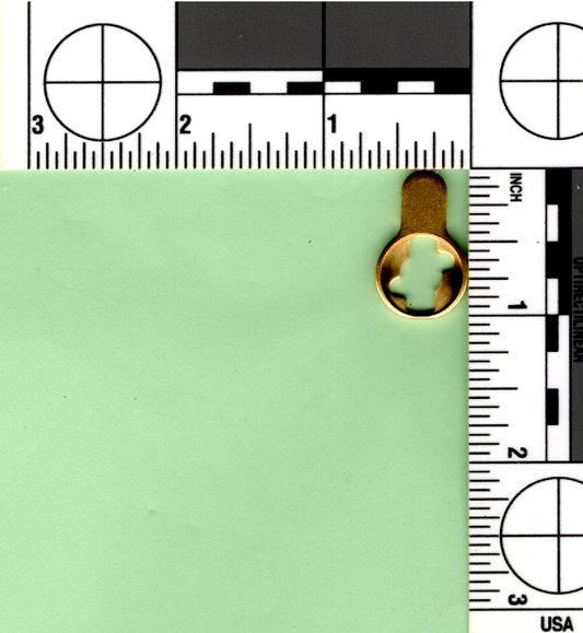 Locksmith components: Medeco mortise cam responsible for operating the bolt in interchangeable core mortise locks.